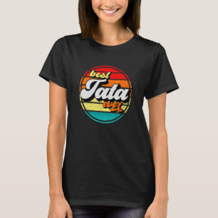 Camiseta Melhor Tata do Dia do Pai Avô Retro Vintage
