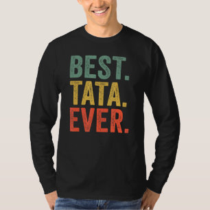 Camiseta Melhor Tata do Vovô Pai 2019s Dia