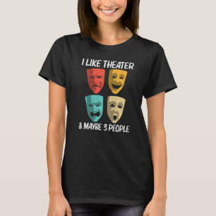Camiseta Melhor Teatro Para Homens Mulheres Musical da Broa