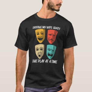 Camiseta Melhor Teatro Para Homens Teatro Musical De Broadw