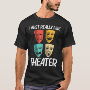 Camiseta Melhor Teatro Para Mulheres Na Broadway Musical Th