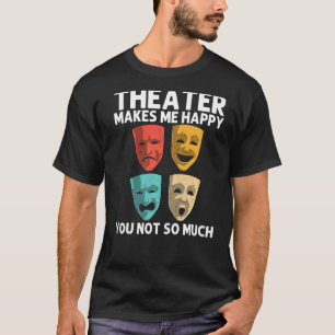 Camiseta Melhor Teatro Para Mulheres Na Broadway Musical Th