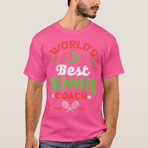 Camiseta Melhor Tênis de treinador Tênis do mundo