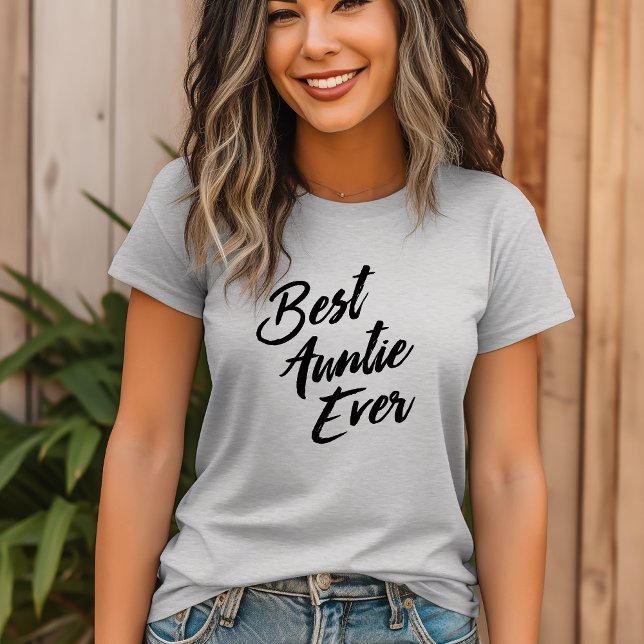 Camiseta Melhor Tia Nunca (Criador carregado)