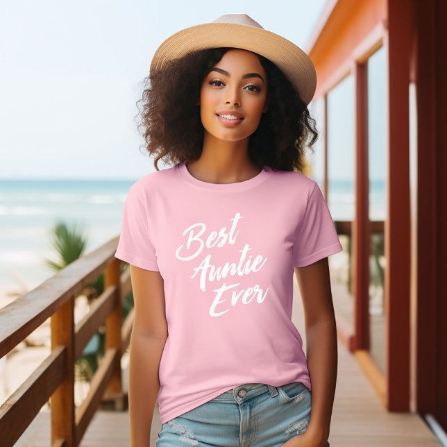 Camiseta Melhor Tia Nunca (Criador carregado)