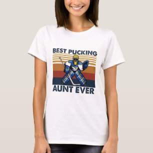Camiseta Melhor Tia Pucking de Todos os Tempos Piada de Tia