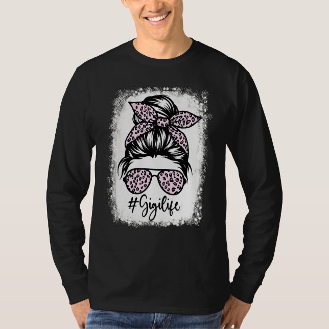 Camiseta Melhor Tia Vida Mensageira Leopard Sangrado Tia M (Frente)