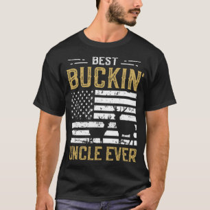 Camiseta Melhor Tio de Buckin Tio Tão Engraçado Presente De