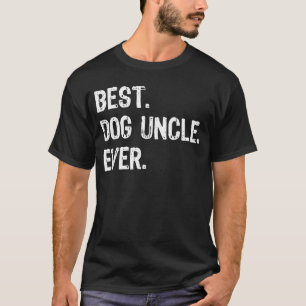 Camiseta Melhor Tio de Cachorro de Sempre Divertido Legal r