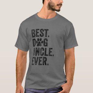Camiseta Melhor Tio De Cachorro Tão Engraçado Que Vintage