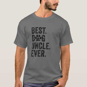 Camiseta Melhor Tio De Cachorro Tão Engraçado Que Vintage