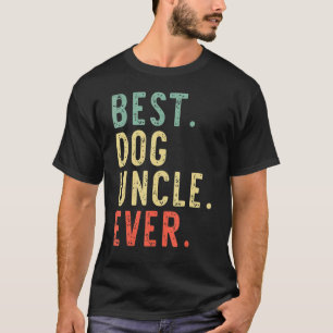 Camiseta Melhor Tio De Cão Dia de os pais 3