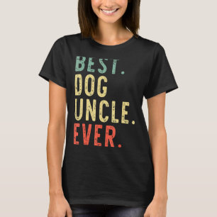 Camiseta Melhor Tio De Cão Dia de os pais 3