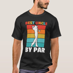 Camiseta Melhor Tio De Par Retro Golfe Curso De Golfe