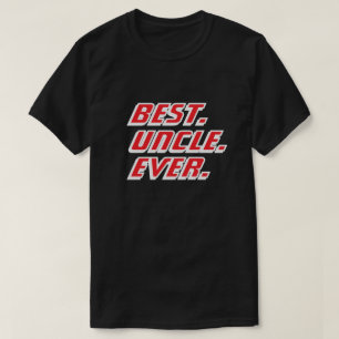 Camiseta Melhor Tio de Todos os Tempos Corrida Moderna