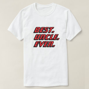 Camiseta Melhor Tio de Todos os Tempos Corridas Modernas