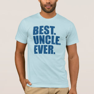 Camiseta Melhor. Tio. Nunca. (azul)