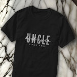 Camiseta Melhor Tio Nunca Moderno Dia de os pais Simples El<br><div class="desc">Esta design simples e moderna é composta por tipografia sã-serif.</div>