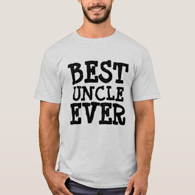 Camiseta MELHOR TIO NUNCA T-Shirts (Frente)