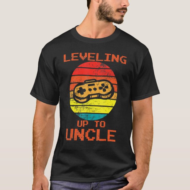 Camiseta Melhor Tio Para Homens Rapidamente Ser Tio Nephew  (Frente)
