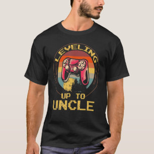 Camiseta Melhor Tio Para Homens Rapidamente Ser Tio Nephew