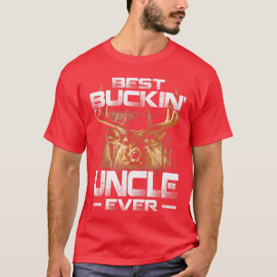 Camiseta Melhor Tio que já Existiu Caçando Veado Pai que dá