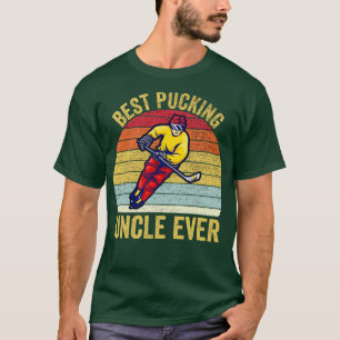 Camiseta Melhor Tio Tio Ever Hockey Lover 1