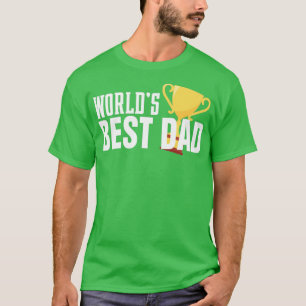 Camiseta Melhor Tipografia do Pai com Trophy1 em mundos sim