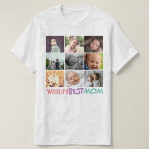 Camiseta Melhor tipografia personalizada e mundo fotográfi