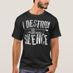 Camiseta Melhor Tocador de Trompete Arte Para Homens Mulher