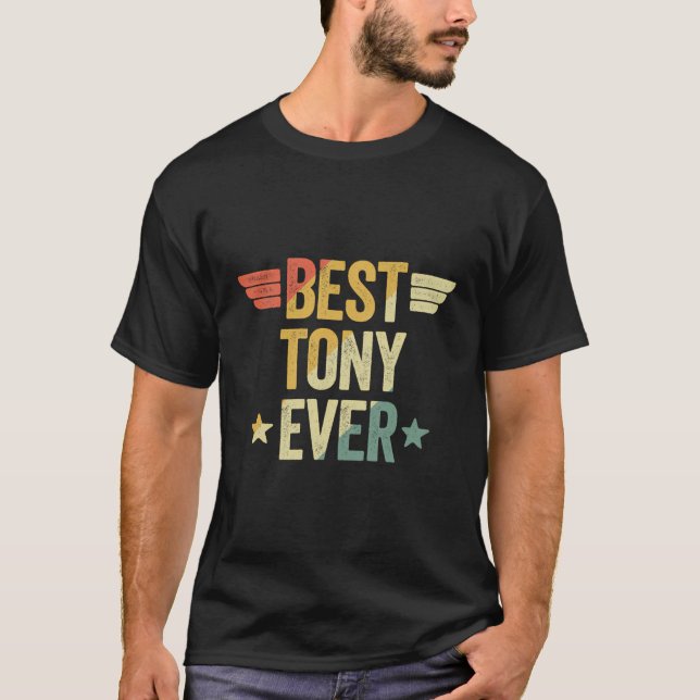 Camiseta Melhor Tony Nunca (Frente)