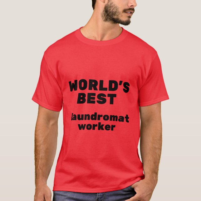 Camiseta Melhor Trabalhador de Lançamento do Mundo (Frente)