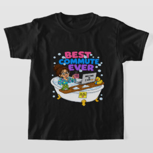 Camiseta Melhor Trajeto de Todos os Tempos Design Divertido
