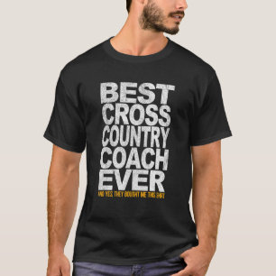 Camiseta Melhor Treinador Cruzado De Todos Os Corredores