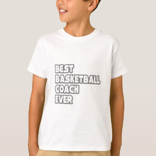 Camiseta Melhor treinador de basquetebol