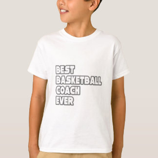 Camiseta Melhor treinador de basquetebol