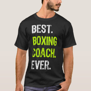 Camiseta Melhor treinador de boxe de sempre