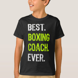 Camiseta Melhor Treinador de Boxe de Todos os Tempos