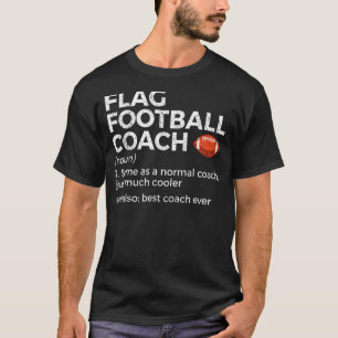 Camiseta Melhor Treinador De Definição De Futebol De Bandei