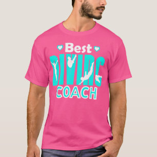 Camiseta Melhor treinador de mergulho na equipe de treiname