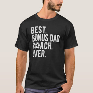 Camiseta Melhor treinador de Pai de Bônus Nunca Futebol