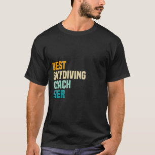 Camiseta Melhor treinador de paraquedismo de sempre