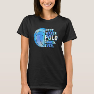 Camiseta Melhor Treinador de Pólo Aquático de Todos os Temp