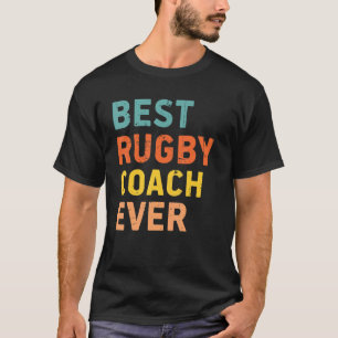 Camiseta Melhor treinador de Rugby Coach Ever Rugby Coach R