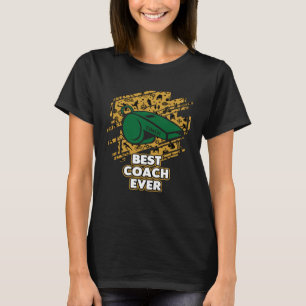 Camiseta Melhor Treinador de Todos os Tempos Agradecimento