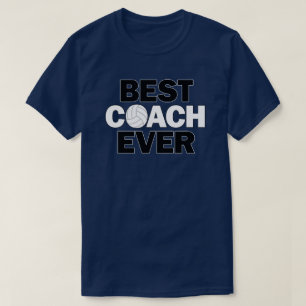 Camiseta Melhor treinador de vôlei em T-Shirt