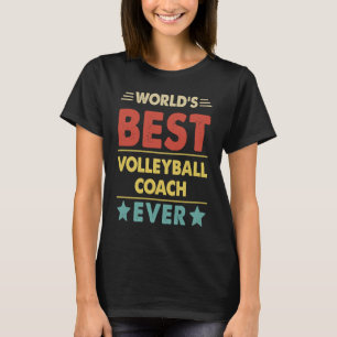 Camiseta Melhor Treinador de Voleibol do Mundo Nunca