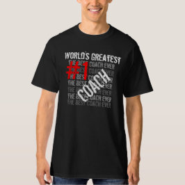 Camiseta Melhor treinador do mundo todo treinador #1