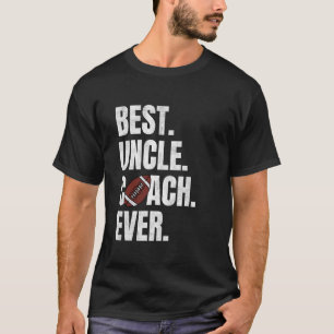 Camiseta Melhor treinador do tio, Engraçado Teto de Futebol