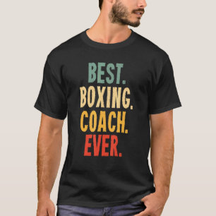 Camiseta Melhor Treinador em Boxing Ever Treinamento em Box